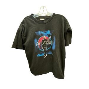 Joe Satriani Crystal Planet Tour Black Men's Vintage 1998 T-Shirt X-Large
